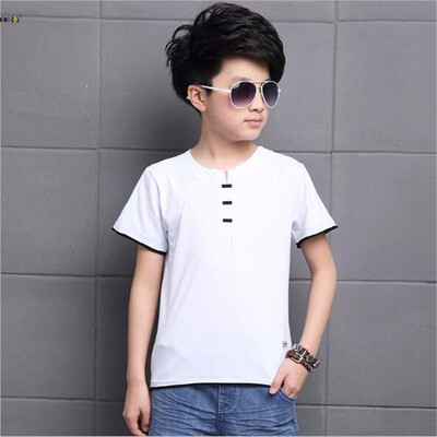 

Summer T Shirt For Boy Casual Children Clothing Short Sleeve Cotton Boys Tops 2018 Kids T Shirts 5 6 7 8 9 10 11 12 Years