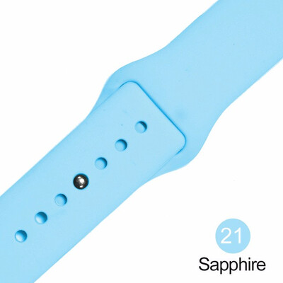 

Soft Silicone Replacement Sport Band For Apple Watch Series 123 42mm 38mm Wrist Bracelet Strap for iWatch Sportsbands