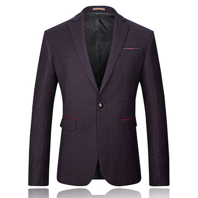 

Necini™ Man' Korean wave of new men' long-sleeved leisure suits men' fashion Slim thin suit