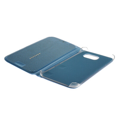 

MOONCASE Slim Surface holes Leather Side Flip Pouch Shell Back ЧЕХОЛ ДЛЯ Samsung Galaxy S6 Pink