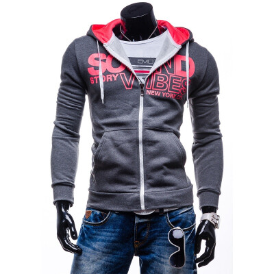 

Zogaa New Men's Hoodie Fashion Slim Casual