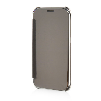 

MOONCASE Soft Silicone Gel + Side Flip Pouch Hard Shell Back ЧЕХОЛ ДЛЯ Samsung Galaxy S6 Silver