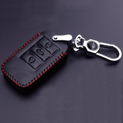

Huarong Roewe RX5RX5 new energy Roewe i6 key set leather hand sewing key bag cover buckle car supplies folding A