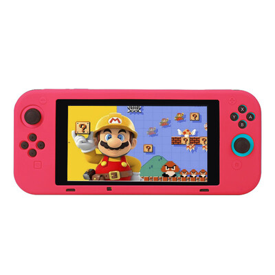 

BUBM Nintendo switch case host handle nintendo ns silicone split protective case switch-F red blue