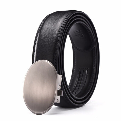

XHtang Fashion Mens Belt Automatic Buckle Belt Leather Belt Business Suit Belt Jeans Gift