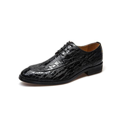 

MeiJiaNA Leather Oxfords Shoes For Men Dress Shoes Formal Men Shoes Office Lace Up