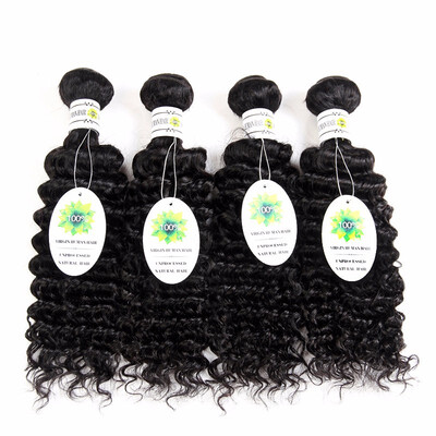 

7A Unprocessed Grade Peruvian Deep Curly Virgin Hair Weave 4pcslot Peruvian Virgin Hair Deep Wave Human Hair Extension