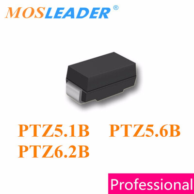 

Mosleader SMA 1500PCS PTZ51B 51B PTZ56B 56B PTZ62B 62B DO214AC PTZ51 PTZ56 PTZ62 51V 56V 62V 5V1 5V6 6V2