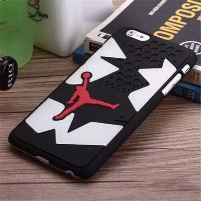 

мити 3D - иордания чистка единственного пвх резиновые дело для iPhone 6s плюс jumpman 15 телефоны обложки для iphone6 плюс 5,5 дюйма
