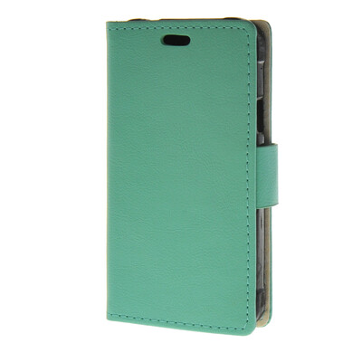 

MOONCASE Synthetic Leather Flip Wallet Card Slot Bracket Back чехол для Samsung Galaxy Xcover 3 SM-G388F Green 02