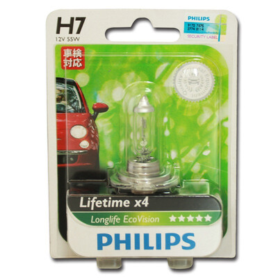 

Philips (PHILIPS) Heng Jinggu H7 защита окружающей среды долговечность модернизация автомобиля лампочки одиночная поддержка цветовая температура 3100K