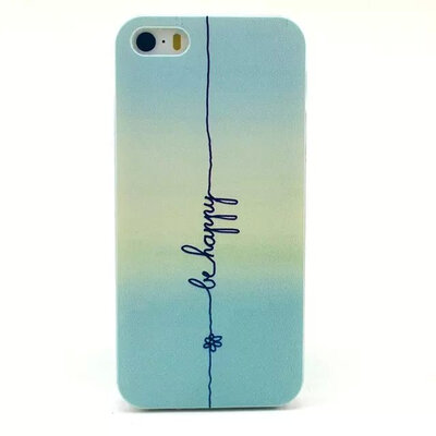 

MITI New Arrival Hot PC Flower Phone Skin For Apple iPhone 5 5S Case Transparent Back Case Cover
