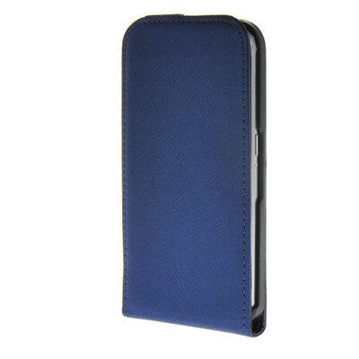 

MOONCASE High Quality Cross pattern Leather Vertical Flip Protector Cover Case for Samsung Galaxy S6 Sapphire
