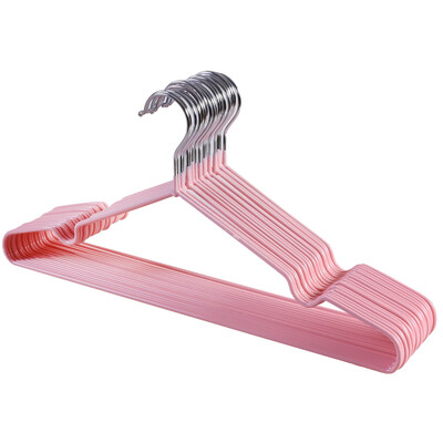 

Many beautiful recall 20 sticks dip clothes rack hanger drying rack wet&dry adult non-slip hanger drying rack clothes pants pants pants pink