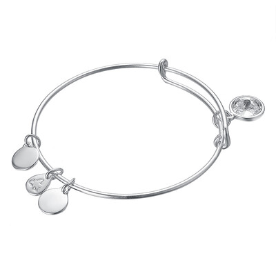 

Yoursfs Love Adjustable Braclet for Women Heart Pedant Rose Gold Plated Charm Dainty Chain Bangle Jewelry
