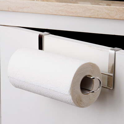 

Ou Runzhe shelf thick stainless steel shine kitchen towel rack shelf