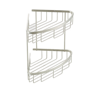 

Hengjie HEGII bathroom hardware accessories 304 stainless steel wall rack HMP812-05 stainless steel double rack