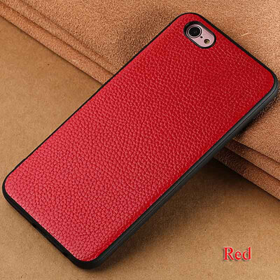 

Genuine Leather Phone Case For Vivo X9 Case Litchi Texture Back Cover For X20 X9S Plus Case