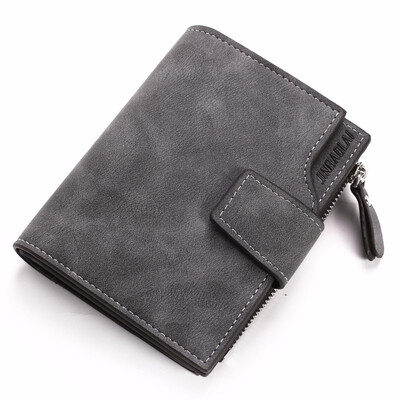 

Hot Wholesale Woman Leather Wallet Short Interior Zipper Pocket Credit Card Holder Ladies Leather Wallets Pink Photo Holder