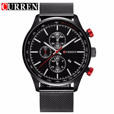 

CURREN Watch Men Fashion Casual Full Sports Watches Relogio Masculino Business relojes Quartz watch 8227