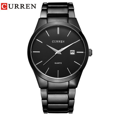 

CURREN Luxury Mens Analog Watch Analog sports Watch Wrist Watch Date Mens Watch Business Mens Quartz Watch Watch 8106