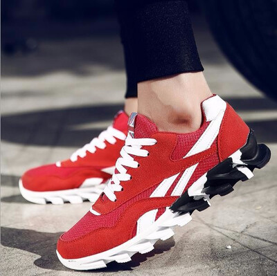 

Summer sneakers large size 46 shock absorber shoes casual light breathable comfort student running shoes