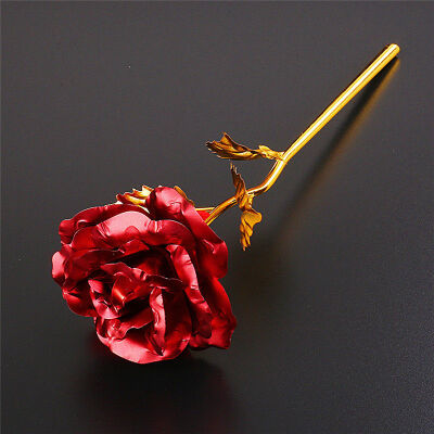 

Multi-Color Plated Rose Romantic Valentines Day Lover Friend Best Gift DSUK NEW
