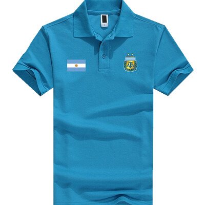 

Russia World Cup 2018 Sports Soccer Polo Shirt Summer New National Polo Shirt 32 Teams T-shirt
