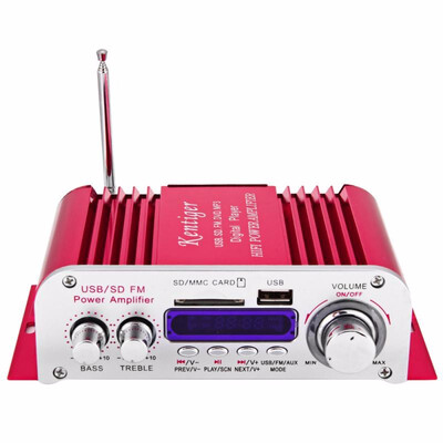 

Hi-Fi Digital Auto Car Stereo Power Amplifier LED Sound Mode Audio Music Player Support USB MP3 DVD SD MMC FM