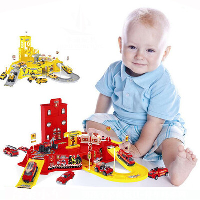 

Multiple Parking Lot Toy Park Rail Auto Construction Children Action Figure Cars Layer Educational Children Toys Tail Car Parking