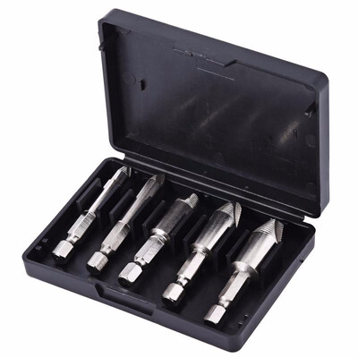 

5pcs Nickle Plating Wood Screw Extractor Remover Whorl Type