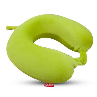 

Nine hundred U-shaped pillow neck pillow memory cotton airplane travel car headrest siesta pillow lunch break pillow pillow green