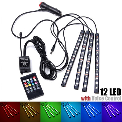 

For Honda civic accord fit crv hrv cr-v jazz accessories Interior light Car Styling decorative LED Ambient Light music control