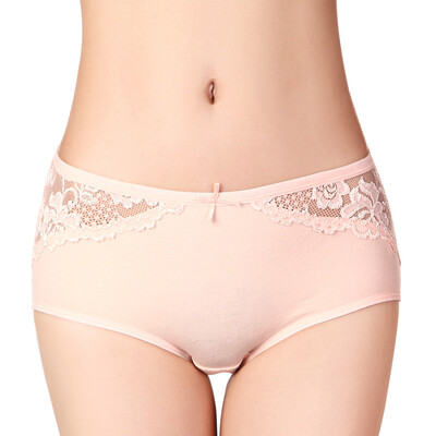 

Ms Heng Yuanxiang underwear lace lace cotton underwear women low waist briefs 4 gift box  code