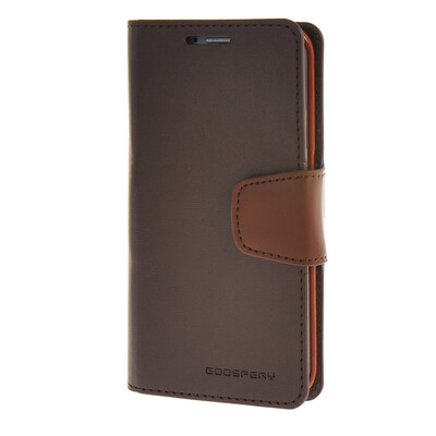 

MOONCASE чехол для Samsung Galaxy S6 Edge PU Leather Flip Wallet Card Slot Stand Back Cover Coffee