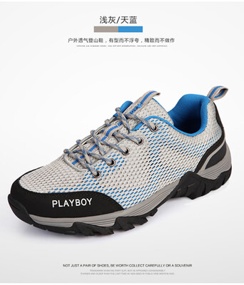 

PLAYBOY brand SpringBreathable meshClimbing&hikingDamping slipOutdoor sport&touristMens shoes