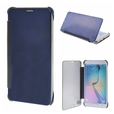 

MOONCASE Samsung Galaxy S6 Edge Plus ЧЕХОЛ ДЛЯ Hard Plastic Design Flip Pouch Sapphire
