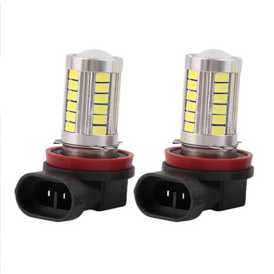 

2Pcs H7 6000K 100W LED 20-SMD Projector Fog Driving DRL Light Bulbs HID