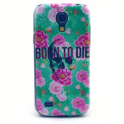 

MITI Case For Samsung Galaxy S4 Mini Colorful Printing Drawing Transparent Plastic Phone Cover for Samsung i9190 Hard Phone Case