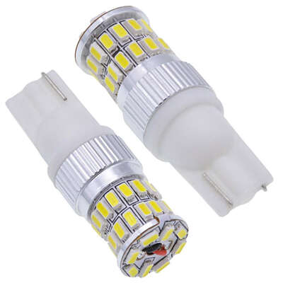 

10pcsHigh quality automobile lamp led lamp T10 vehicle wide indicator lamp license plate lamp instrument lamp white light yellow