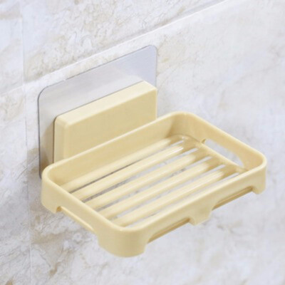 

Cntomlv hot sale Creatived Double Layers Soap Box Bathroom Soap Dish Sucker Holder Container Store
