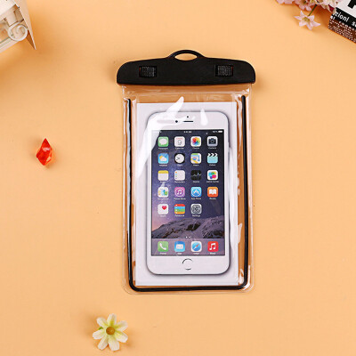 

Universal Waterproof Phone Pouch For Apple iPod Touch 4Touch 5Touch 6 Swimming Transparent Bag Luminous Case