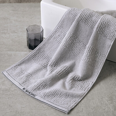 

Gold towel home textile cotton high&low hair satin towel single strip light gray 133g strip 7034cm