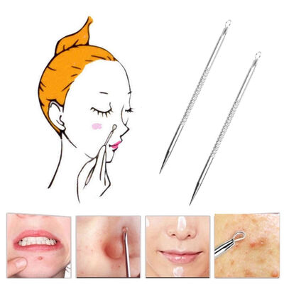 

Needle Blackhead 1pc 2 Size Pimples Comedone Acne Remover Tool