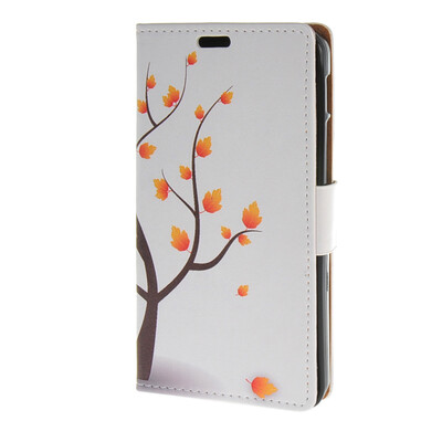 

MOONCASE чехол для Alcatel One Touch Pixi 3 (5.0") OT-5015 Leather Flip Wallet Style and Kickstand Case Cover Design / a13