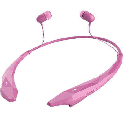 

LEIMAI LM-E2 Bluetooth Headset In-Ear Music Headset Wireless Sports Stereo Bluetooth Headset Neck-style Collar-style Universal Pink