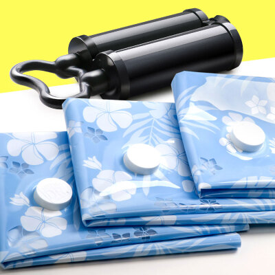 

Jingdong Supermarket] Storage Dr. Vacuum Compression Bag Thickened Quilt Storage Bag 9pcs Double Pump (3 Extra 3 Medium 3 small 1 double tube pump 12 wire