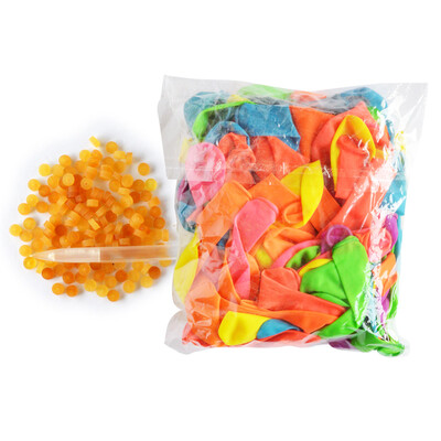

120pcs Latex Balloon&120pcs Rubber Water Balloons Beach Toys Multicolor Inflatable ball Summer Outdoor Toys for Children