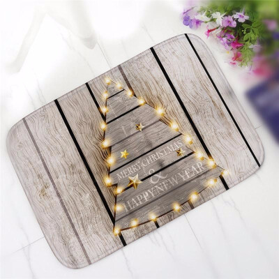 

Creative Christmas Tree Pattern Antiskid Floor Mat