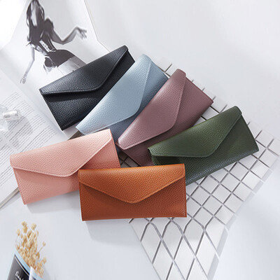 

Fashion wallet female long section of the ultra thin simple envelope clasp phone bags